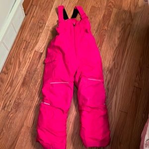 Girls size 7/8 ski bibs
